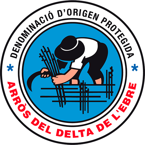 Logo arròs amb denominació d'origen Delta de l'Ebre